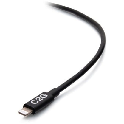 Câble de synchronisation et de chargement USB-C mâle vers Lightning mâle de 1,8 m de C2G - Noir C2G54556