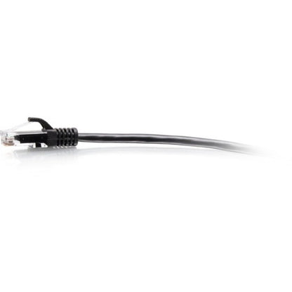 C2G 10ft Cat6a Snagless Unshielded (UTP) Slim Ethernet Patch Cable - Black C2G30148