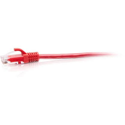 Câble de raccordement Ethernet fin C2G Cat6a non blindé (UTP) 7 pieds - Rouge C2G30163