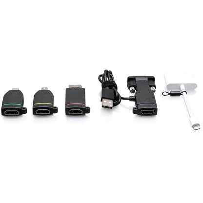 Adaptateur HDMI C2G avec Mini DP, DisplayPort, USB-C, Lightning et VGA C2G29887