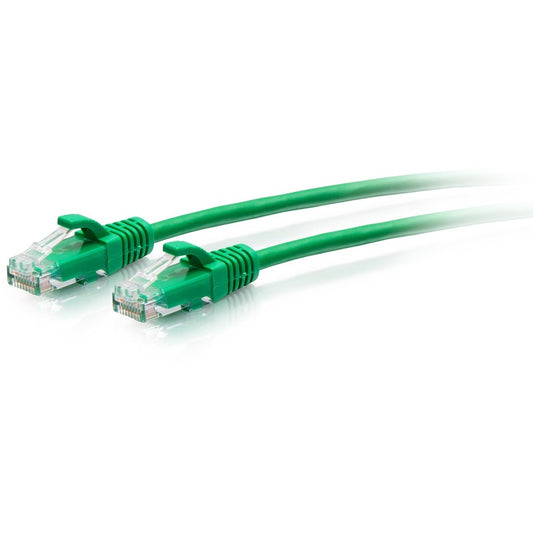 Câble de raccordement Ethernet fin C2G Cat6a non blindé (UTP) de 7 pieds - Vert C2G30156