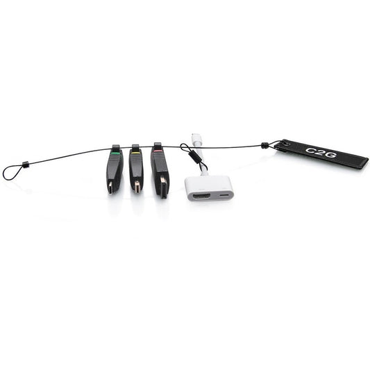 Adaptateur HDMI C2G avec Mini DP, DisplayPort, USB-C et Lightning C2G29886