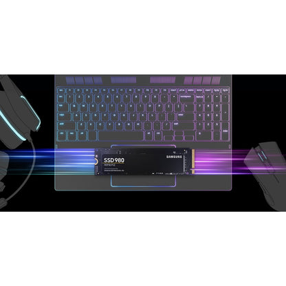 Disque SSD de jeu NVMe PCIe 3.0 Samsung 980 500 Go MZ-V8V500B/AM