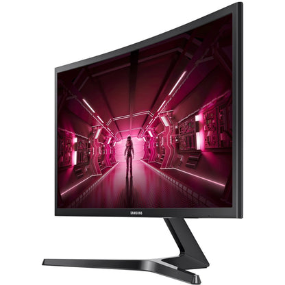 Moniteur LCD de jeu incurvé Full HD 23,5" Samsung C24RG50FZN - 16:9 - Noir LC24RG50FZNXZA