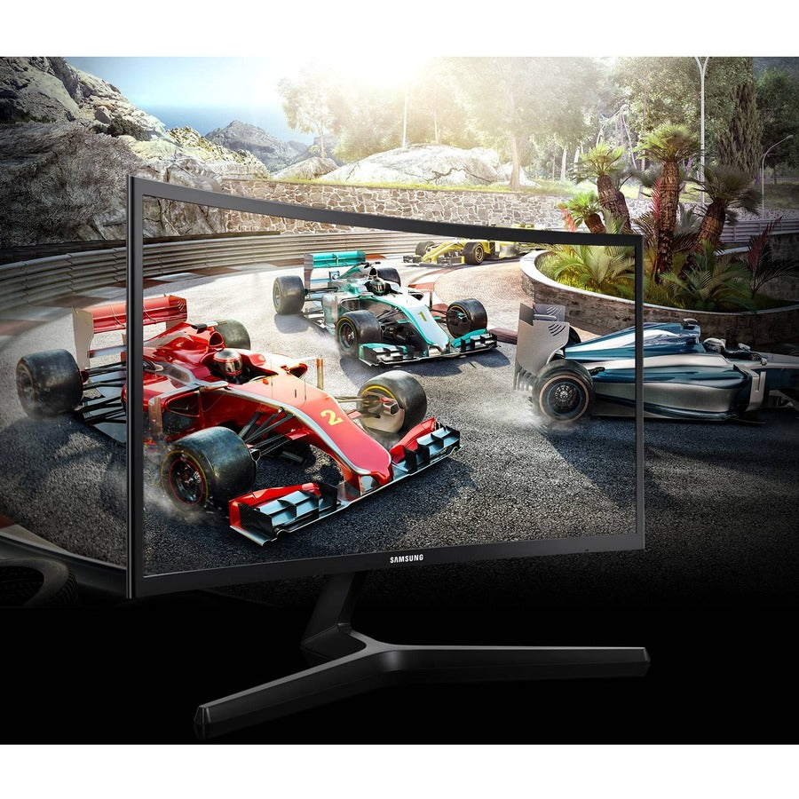 Moniteur LCD de jeu incurvé Full HD 23,5" Samsung C24RG50FZN - 16:9 - Noir LC24RG50FZNXZA