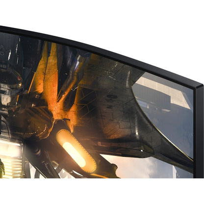 Samsung Odyssey G5 S27AG550EN 27" WQHD Curved Screen LED Gaming LCD Monitor - 16:9 - Black LS27AG550ENXZA