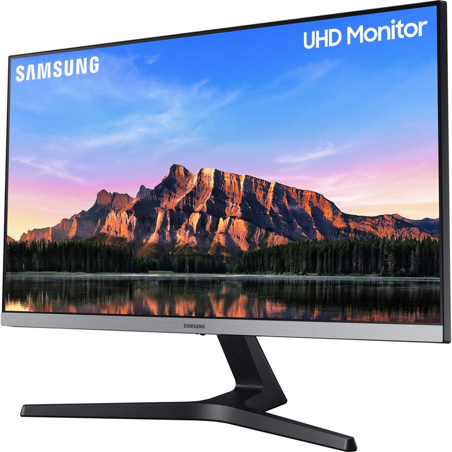 Moniteur LCD Samsung U28R550UQN 28" 4K UHD - 16:9 - Bleu foncé et gris LU28R550UQNXZA