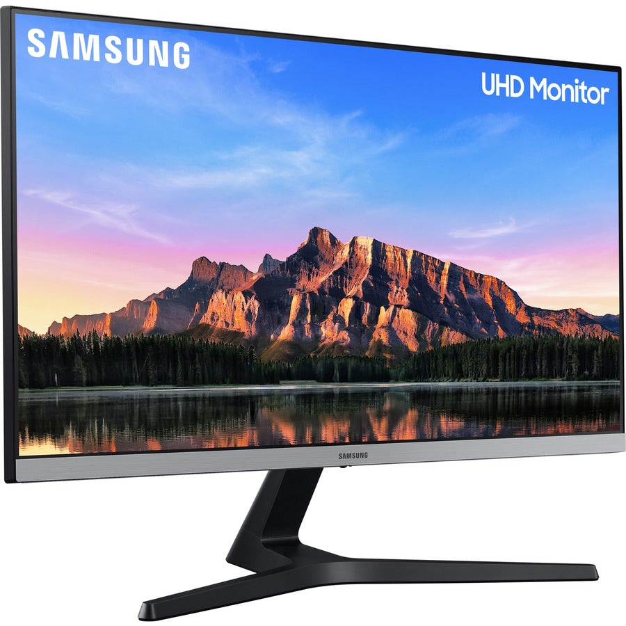 Moniteur LCD Samsung U28R550UQN 28" 4K UHD - 16:9 - Bleu foncé et gris LU28R550UQNXZA