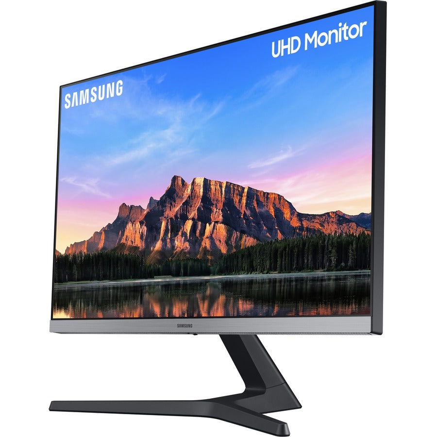 Moniteur LCD Samsung U28R550UQN 28" 4K UHD - 16:9 - Bleu foncé et gris LU28R550UQNXZA