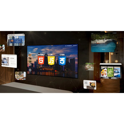 Samsung AU8000 HG55AU800NF 55" Smart LED-LCD TV - 4K UHDTV - Black HG55AU800NFXZA