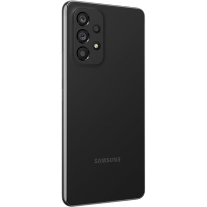 Samsung Galaxy A53 5G SM-A536W 128 GB Smartphone - 6.5" Super AMOLED Full HD Plus 1080 x 2400 - Octa-core (2.40 GHz 2 GHz - Android 12 - 5G - Awesome Black SM-A536WZKAXAC