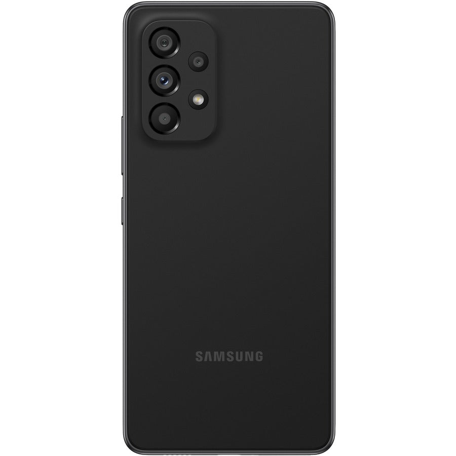 Samsung Galaxy A53 5G SM-A536W 128 GB Smartphone - 6.5" Super AMOLED Full HD Plus 1080 x 2400 - Octa-core (2.40 GHz 2 GHz - Android 12 - 5G - Awesome Black SM-A536WZKAXAC