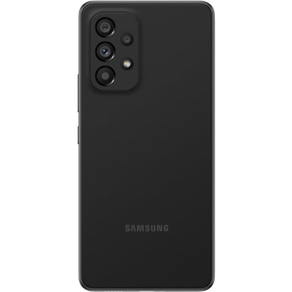 Samsung Galaxy A53 5G SM-A536W 128 GB Smartphone - 6.5" Super AMOLED Full HD Plus 1080 x 2400 - Octa-core (2.40 GHz 2 GHz - Android 12 - 5G - Awesome Black SM-A536WZKAXAC