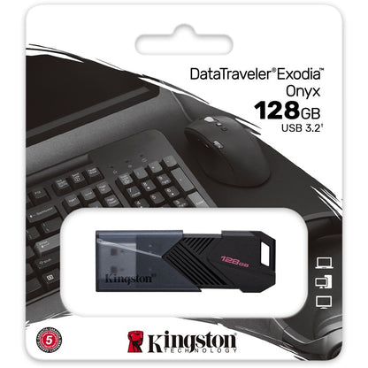 Clé USB 3.2 (1ère génération) Type A Kingston DataTraveler Exodia 128 Go DTXON/128 Go