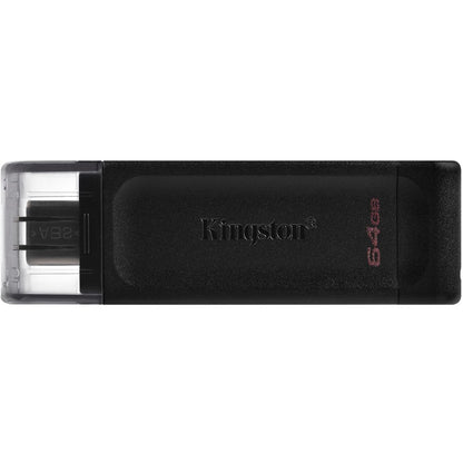 Clé USB 3.2 (1ère génération) Type C Kingston DataTraveler 70 64 Go DT70/64GBCR