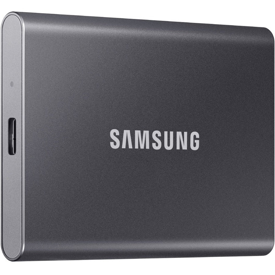 Disque SSD portable Samsung T7 MU-PC1T0T/AM 1 To - Externe - PCI Express NVMe - Gris Titane MU-PC1T0T/AM