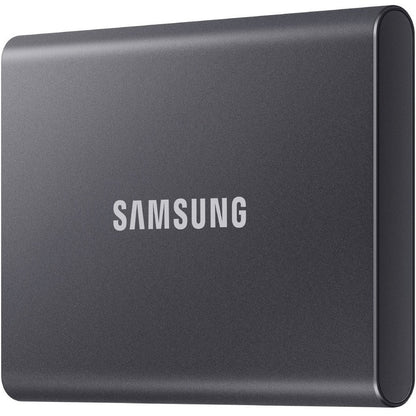 Disque SSD portable Samsung T7 MU-PC1T0T/AM 1 To - Externe - PCI Express NVMe - Gris Titane MU-PC1T0T/AM