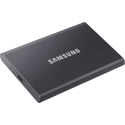 Disque SSD portable Samsung T7 MU-PC1T0T/AM 1 To - Externe - PCI Express NVMe - Gris Titane MU-PC1T0T/AM
