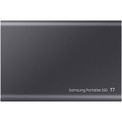 Disque SSD portable Samsung T7 MU-PC1T0T/AM 1 To - Externe - PCI Express NVMe - Gris Titane MU-PC1T0T/AM