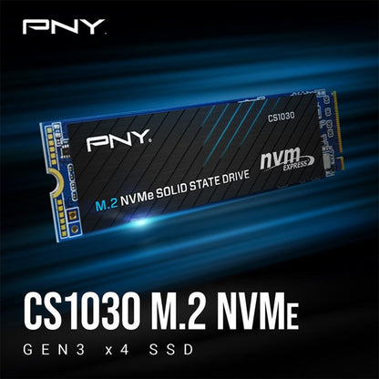 Disque SSD PNY CS1030 1 To - M.2 2280 interne - PCI Express NVMe (PCI Express NVMe 3.0 x4) M280CS1030-1TB-RB