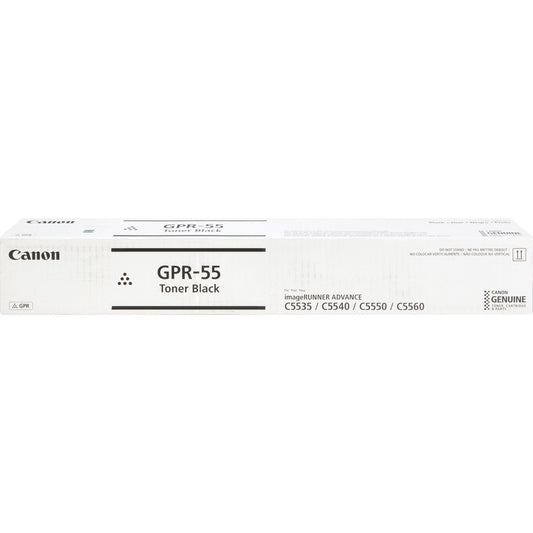 Cartouche de toner laser d'origine Canon GPR-55 - Noir - 1 unité 0481C003