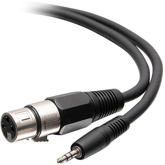 Câble audio auxiliaire XLR 3 broches vers TRS 1/8" 3,5 mm C2G 6 pieds - M/F C2G41470