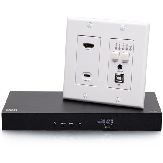 C2G Extendeur HDMI HDBaseT ultra-mince + RS232 et récepteur IR sur Cat C2G31011