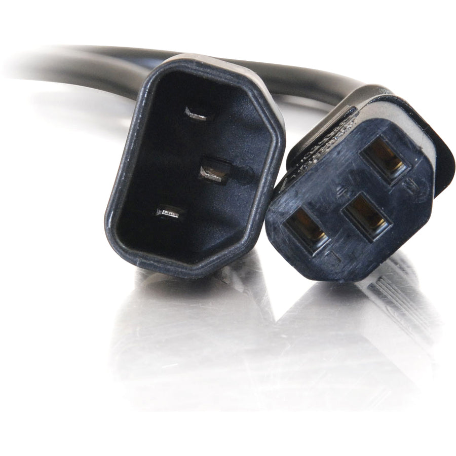 Rallonge d'alimentation pour ordinateur C2G 12 pieds 18 AWG (IEC320C14 à IEC320C13) 53407