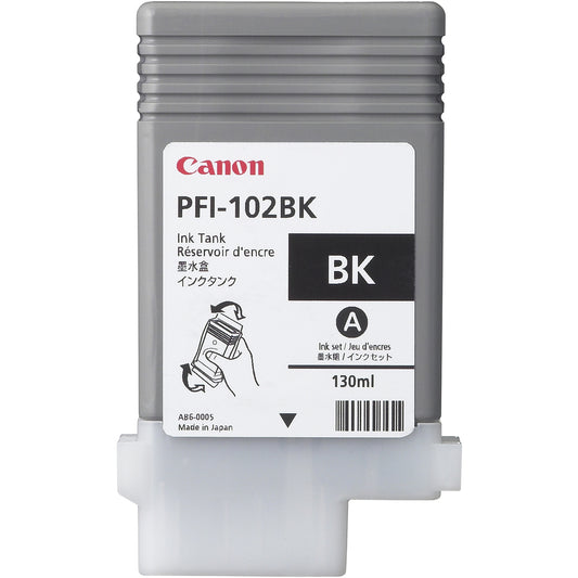 Réservoir d'encre noire Canon LUCIA pour imprimantes IPF 500, 600 et 700 0895B001