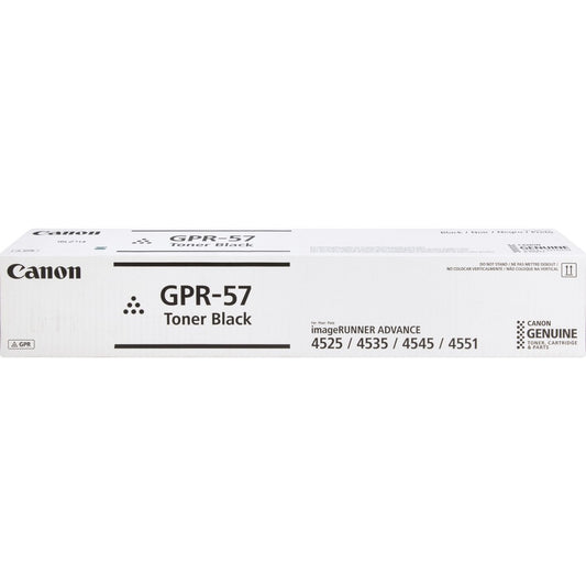 Cartouche de toner laser d'origine Canon GPR-57 - Noir - 1 unité 0473C003