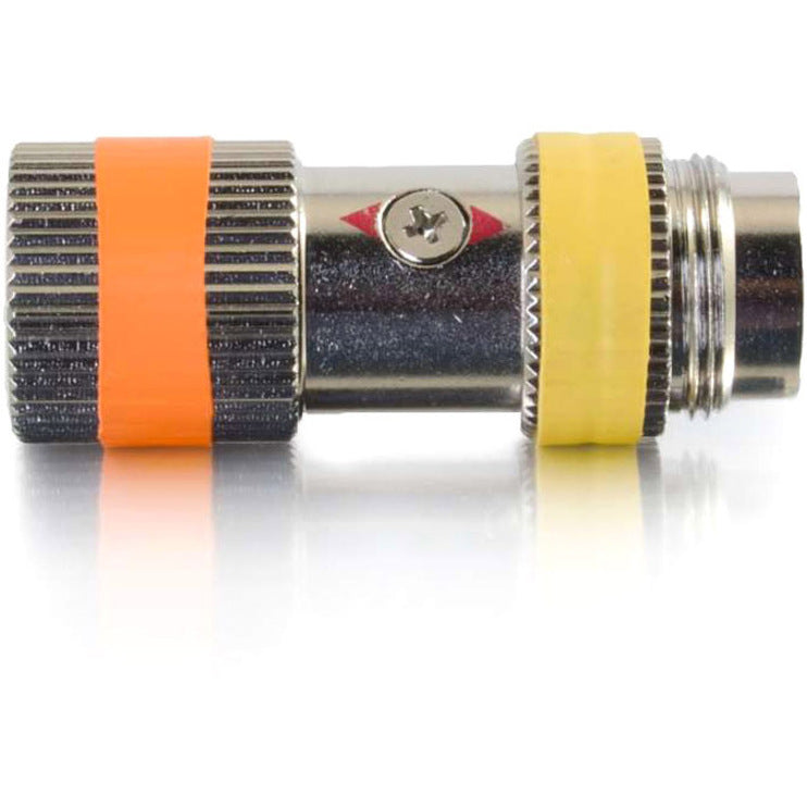 C2G RapidRun PC (Yellow) Runner to Multi-format (Orange) 15-pin Din Adapter 60069