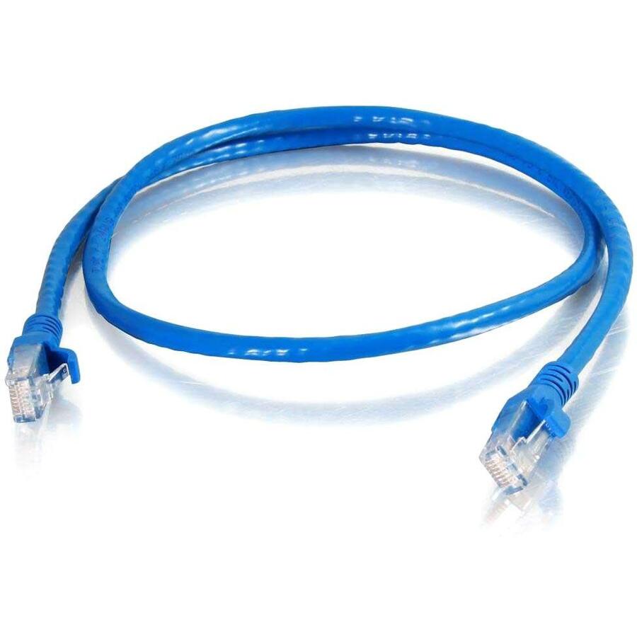 Câble de raccordement réseau non blindé C2G Cat6 10 pi (TAA) - Bleu 10316