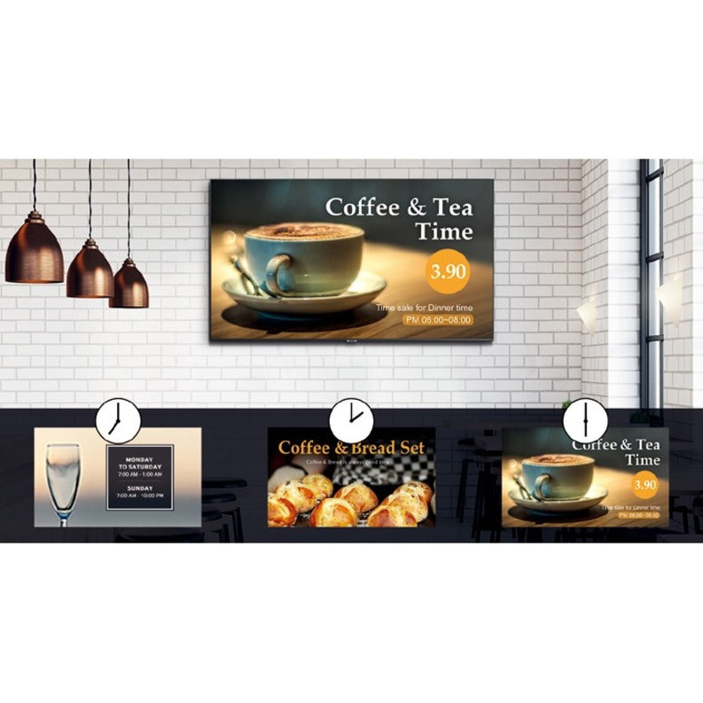 Écran professionnel Samsung 65 pouces série QET LH65QETELGCXGO