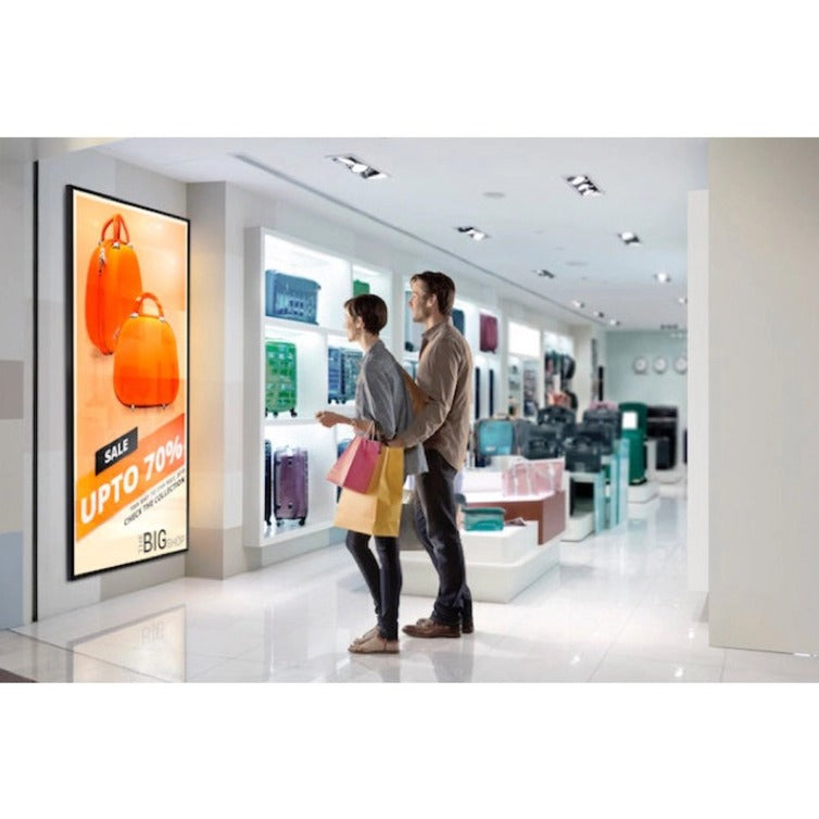 Samsung QET Series 50" QE50T - Direct-Lit 4K Crystal UHD LED Display for Business LH50QETELGCXGO