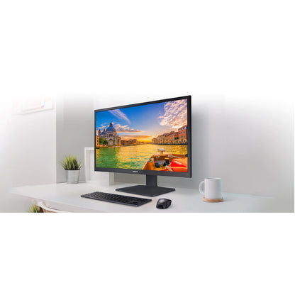 Samsung Essential S22A338NHN 22" Full HD LCD Monitor - 16:9 - Black LS22A338NHNXZA