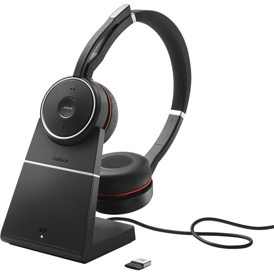 Jabra Evolve 75 SE USB-A UC Stéréo avec support 7599-848-199