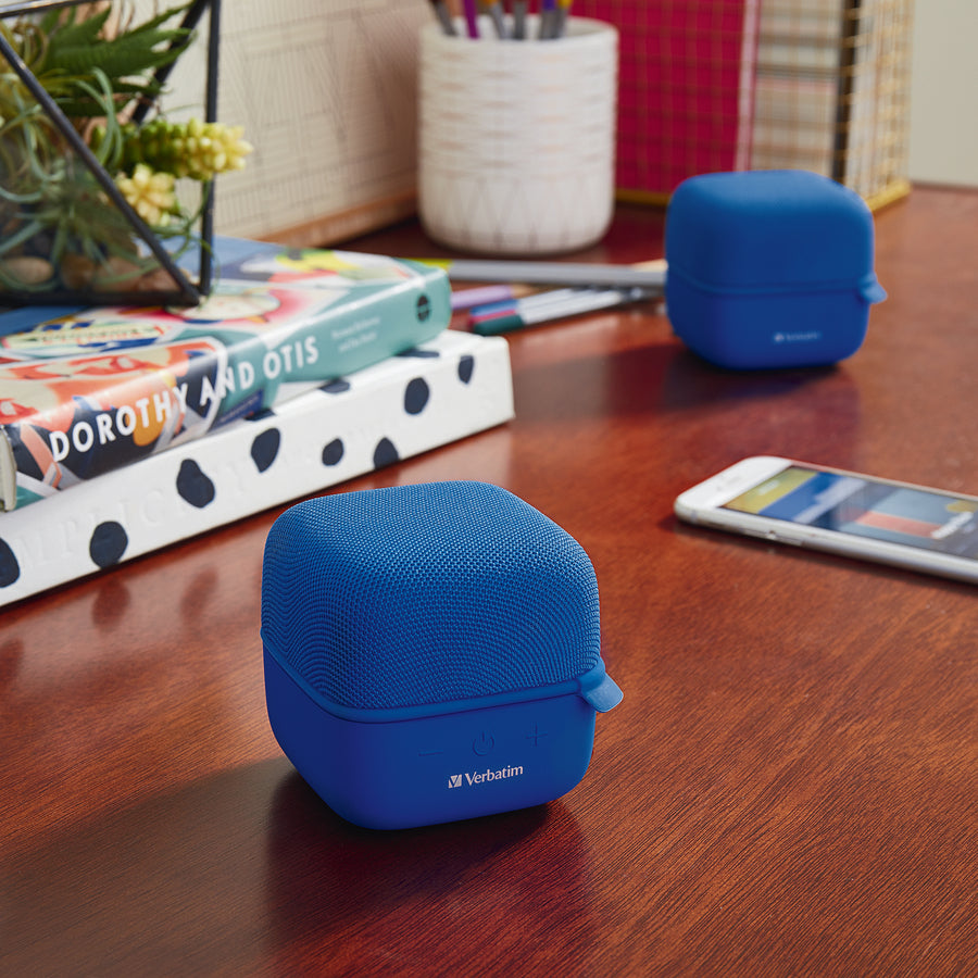 Système d'enceintes Bluetooth Verbatim - Bleu 70226