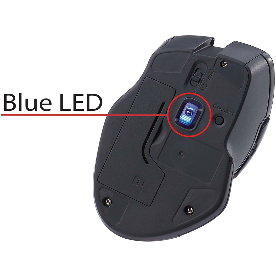 Souris sans fil Verbatim USB-C™ à LED bleue - Bleu sarcelle 70247