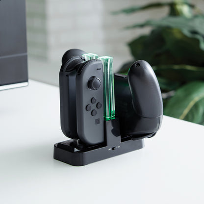 Support de chargement multi-contrôleurs Verbatim à utiliser avec les contrôleurs Nintendo Switch 99796