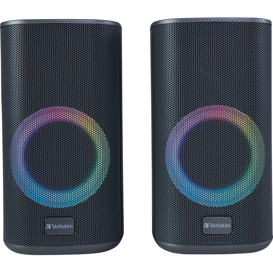 Système d'enceintes Bluetooth 2.0 Verbatim - 20 W RMS - Graphite 70748