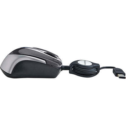 Souris optique de voyage mini USB-C Verbatim - Noir 99235
