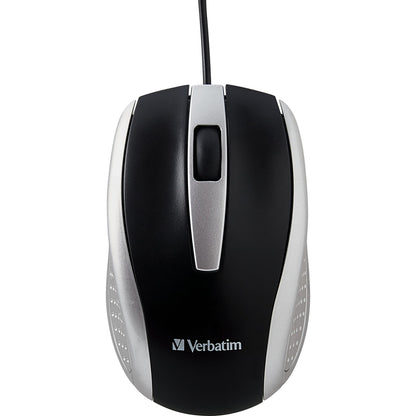 Souris optique filaire pour ordinateur portable Verbatim - Blanc 99741