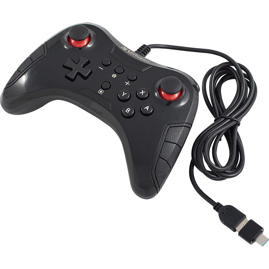 Manette filaire Verbatim pour Nintendo Switch - Noir 99797