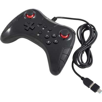 Manette filaire Verbatim pour Nintendo Switch - Noir 99797