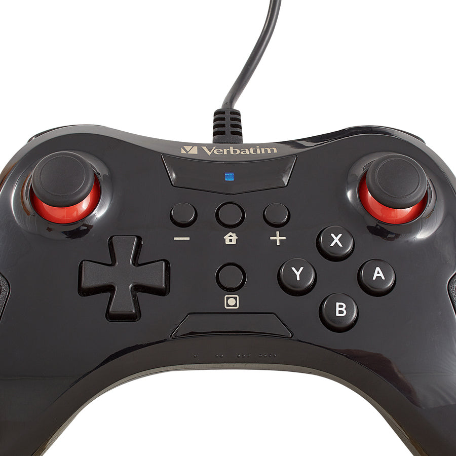 Manette filaire Verbatim pour Nintendo Switch - Noir 99797