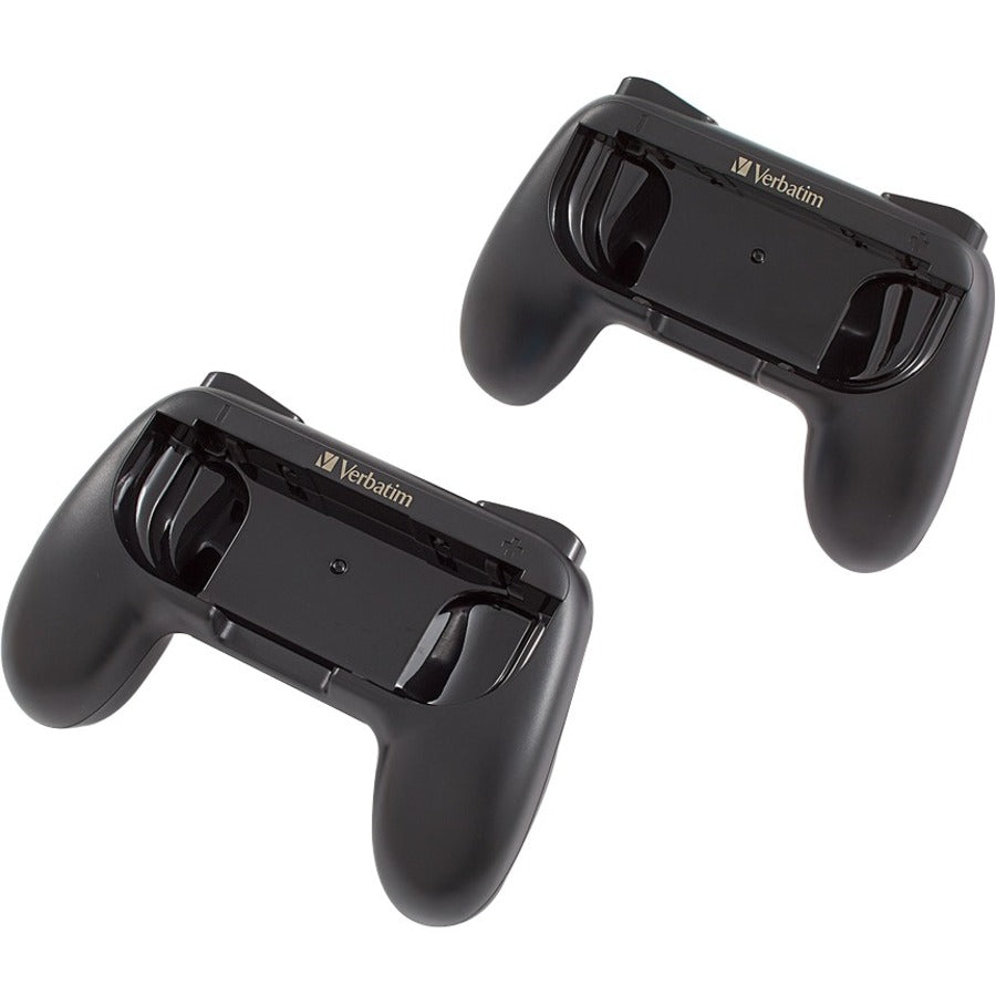 Poignées de manette Verbatim à utiliser avec les manettes Joy-Con de Nintendo Switch - Noir 99798