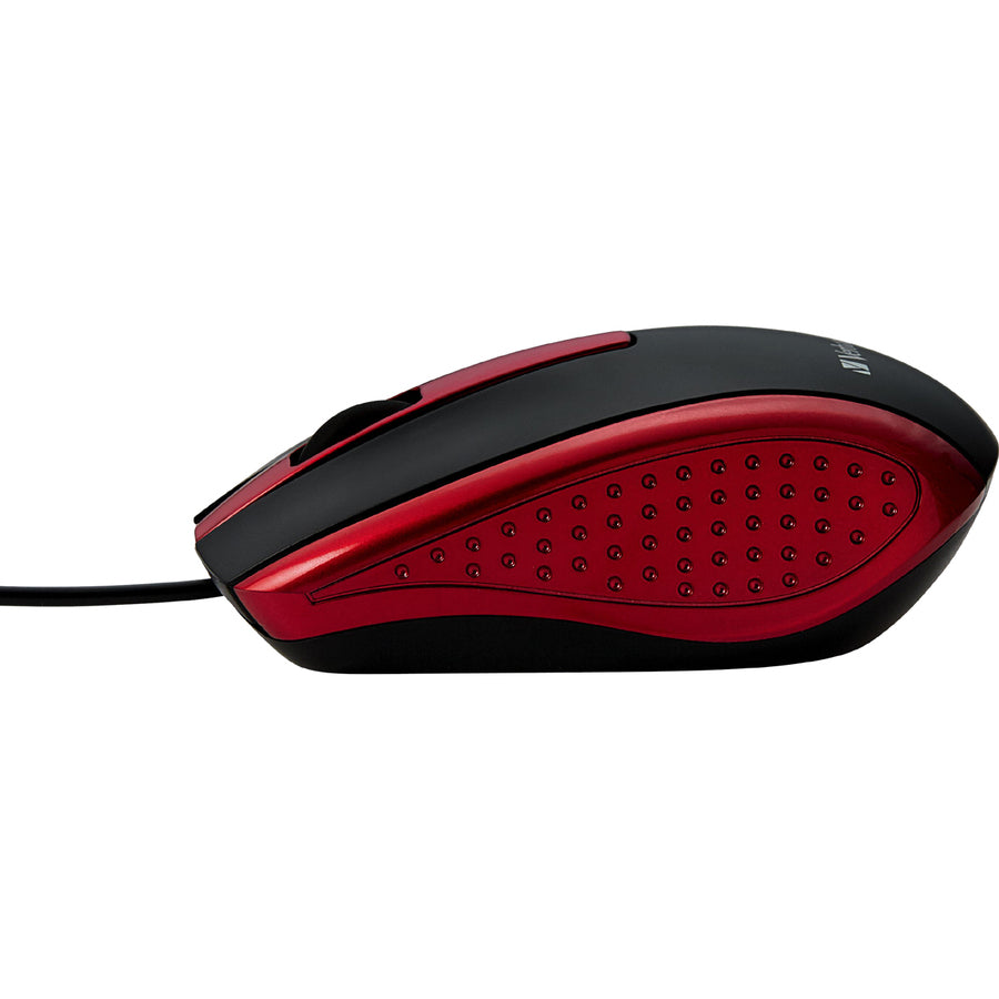 Souris optique filaire pour ordinateur portable Verbatim - Blanc 99742