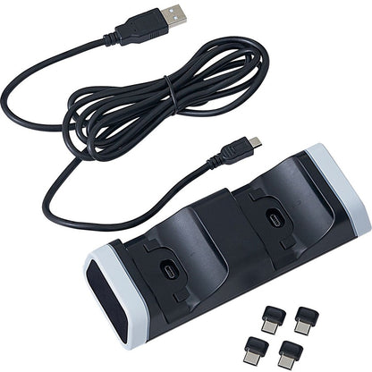 Support de charge double Verbatim à utiliser avec la manette sans fil DualSense de PlayStation 5 70725