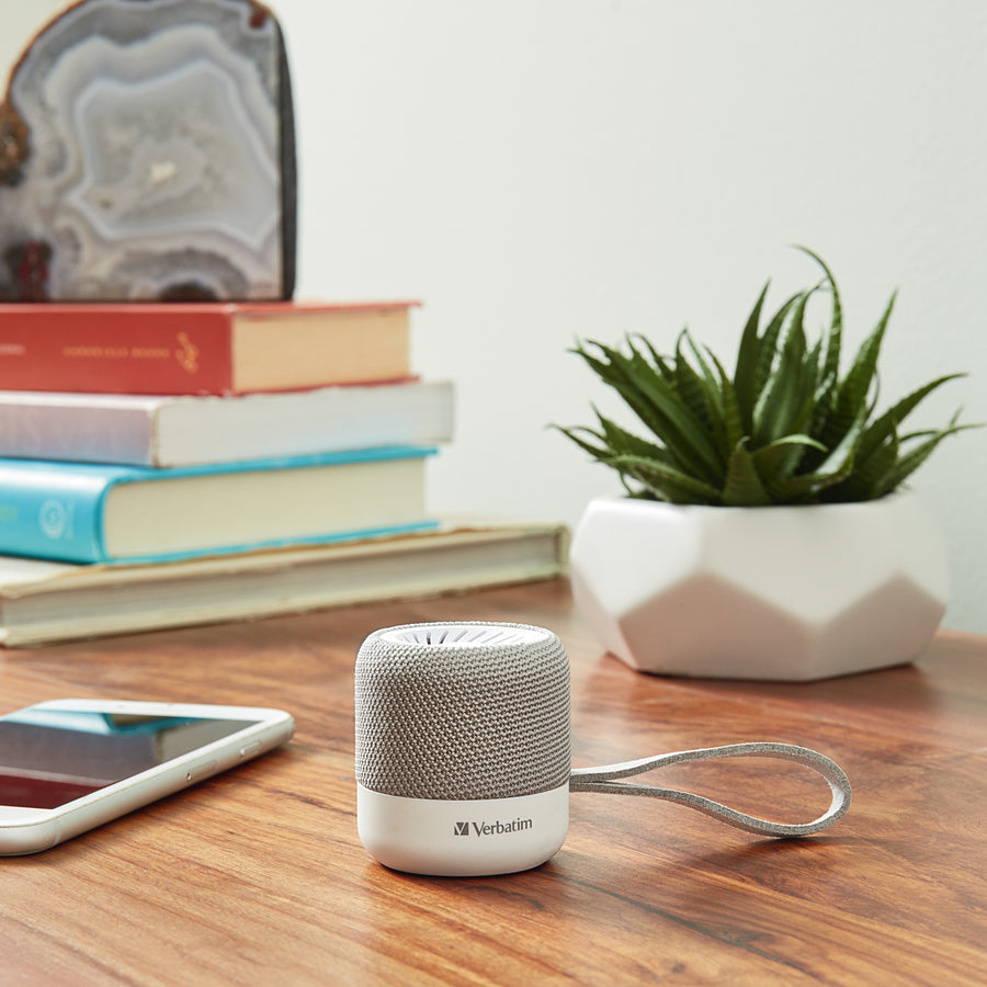 Système d'enceintes Bluetooth portable Verbatim - Blanc 70232
