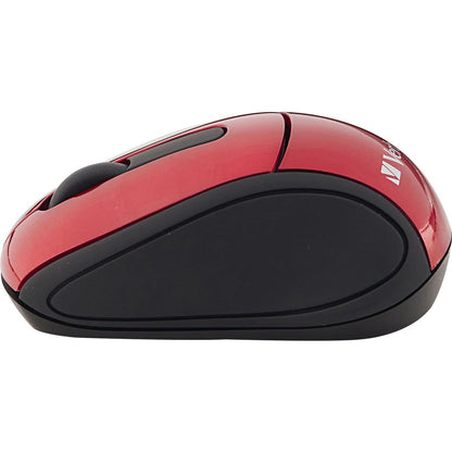 Souris optique de voyage mini sans fil Verbatim - Rouge 97540